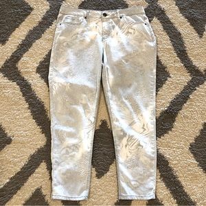 BEAU DAWSON SZ 14 light gray’s JEANS Ankle